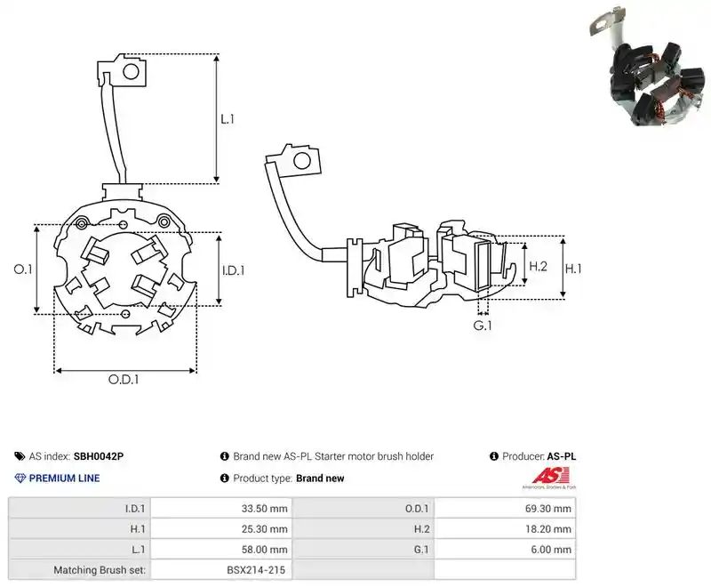 AS-PL SBH0042P