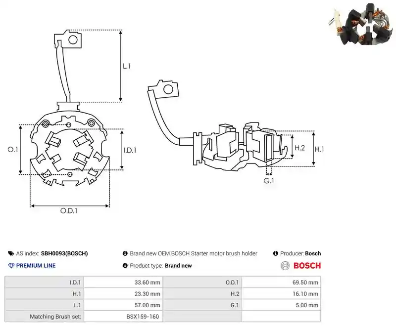 AS-PL SBH0093(BOSCH)