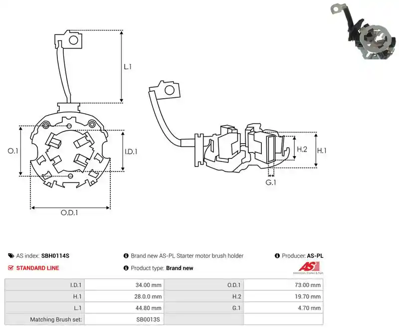 AS-PL SBH0114S