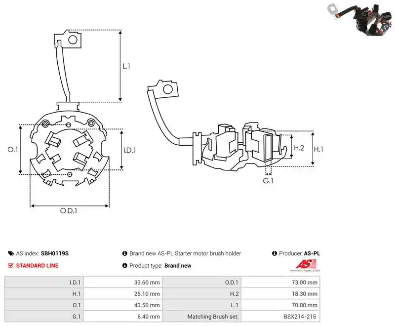 AS-PL SBH0119S