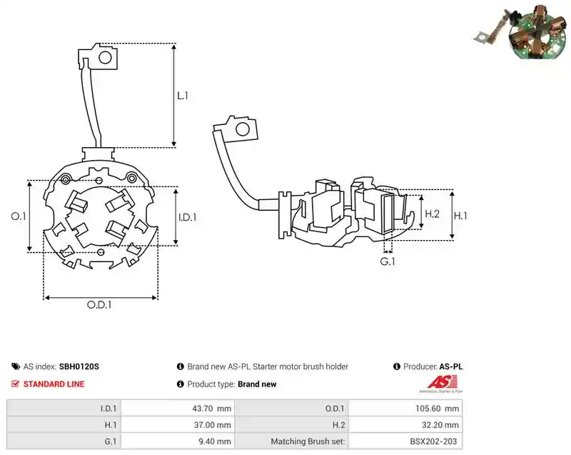 AS-PL SBH0120S