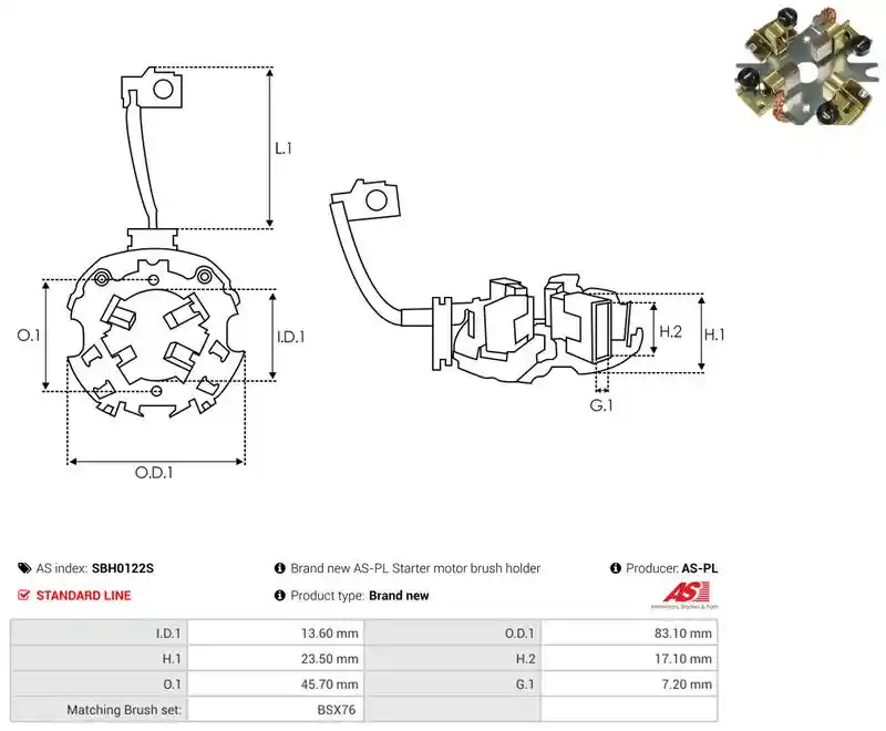 AS-PL SBH0122S