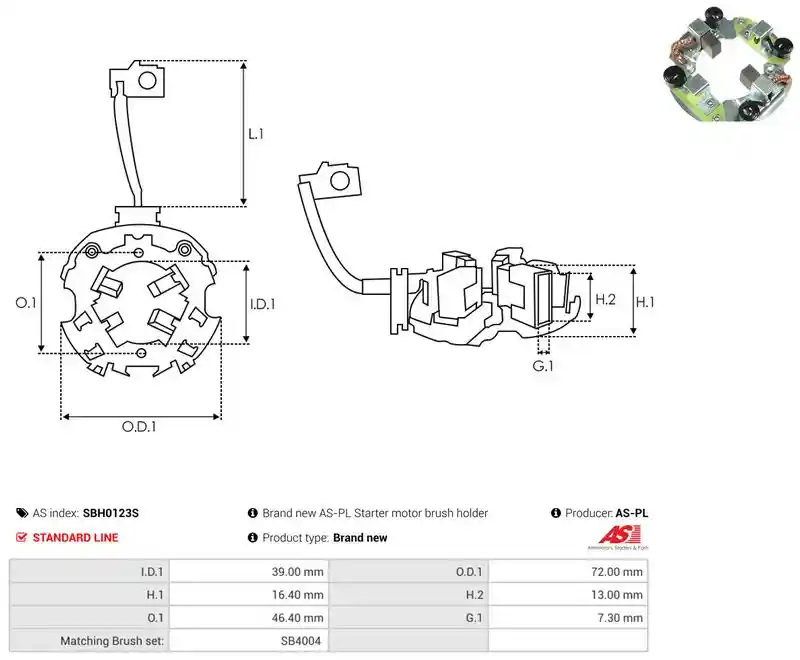 AS-PL SBH0123S