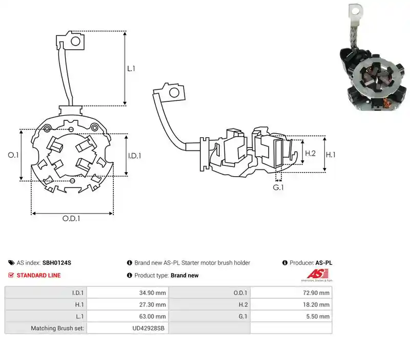 AS-PL SBH0124S