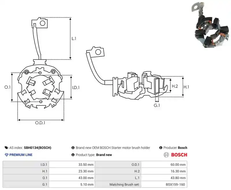 AS-PL SBH0134(BOSCH)
