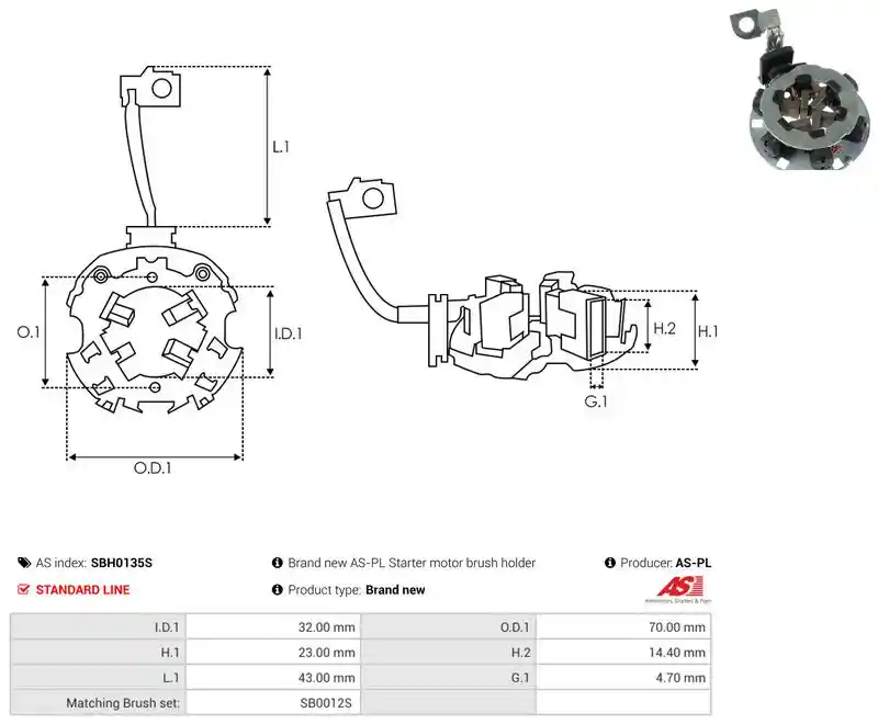 AS-PL SBH0135S