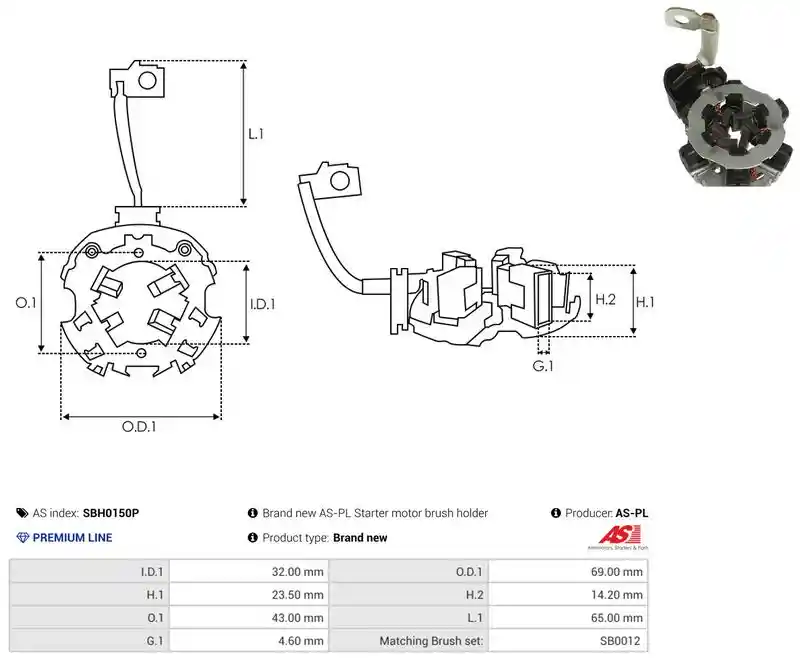 AS-PL SBH0150P