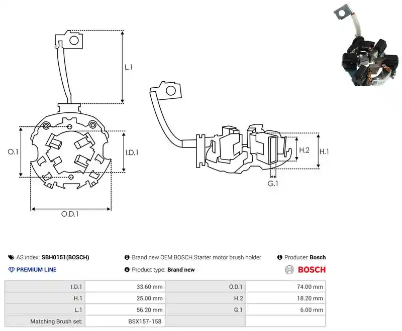 AS-PL SBH0151(BOSCH)