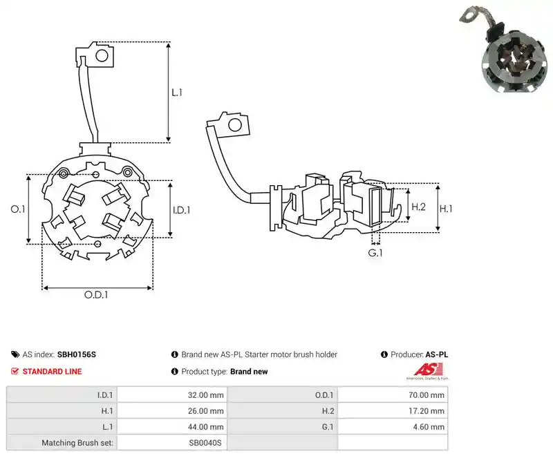 AS-PL SBH0156S
