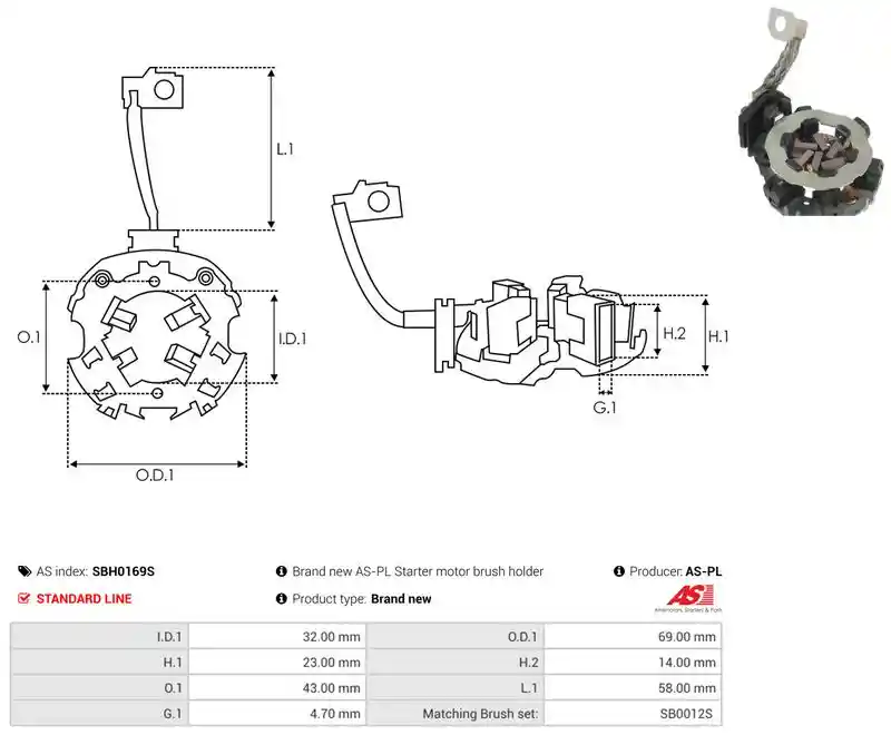 AS-PL SBH0169S
