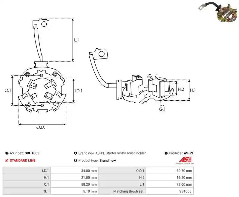 AS-PL SBH1003