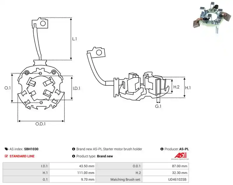 AS-PL SBH1030
