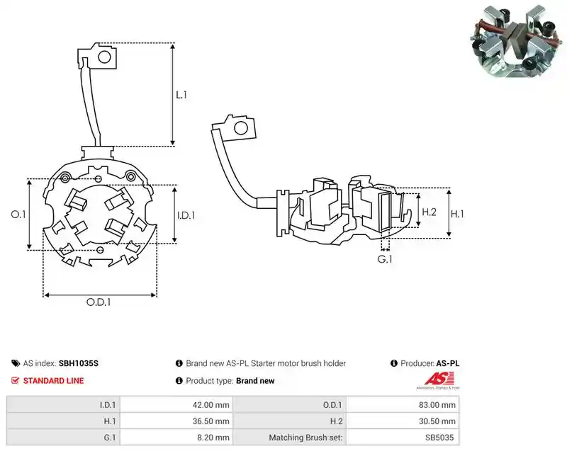 AS-PL SBH1035S