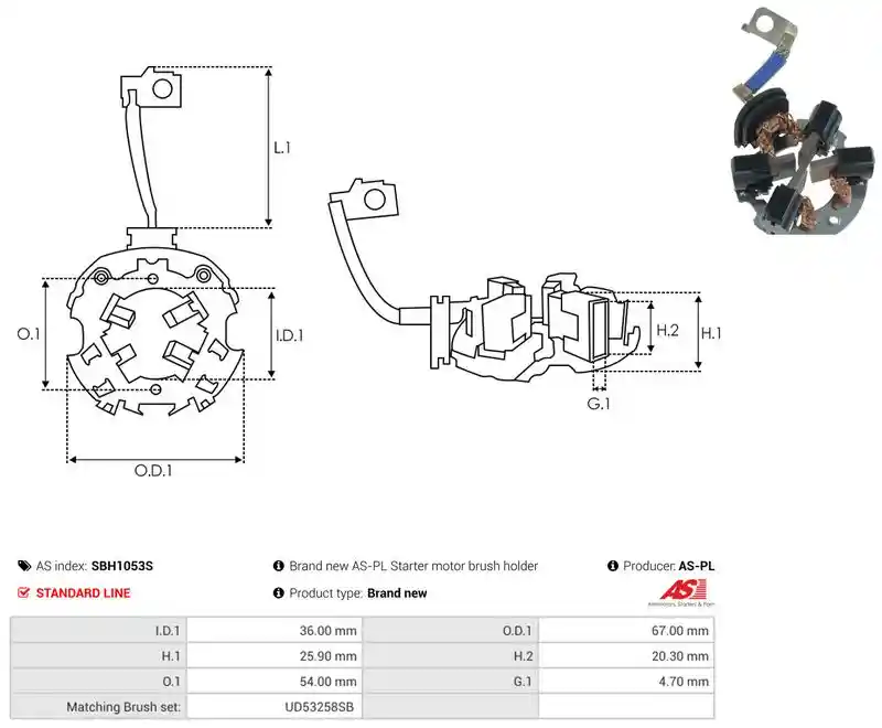 AS-PL SBH1053S