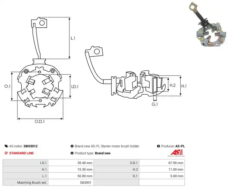 AS-PL SBH3012