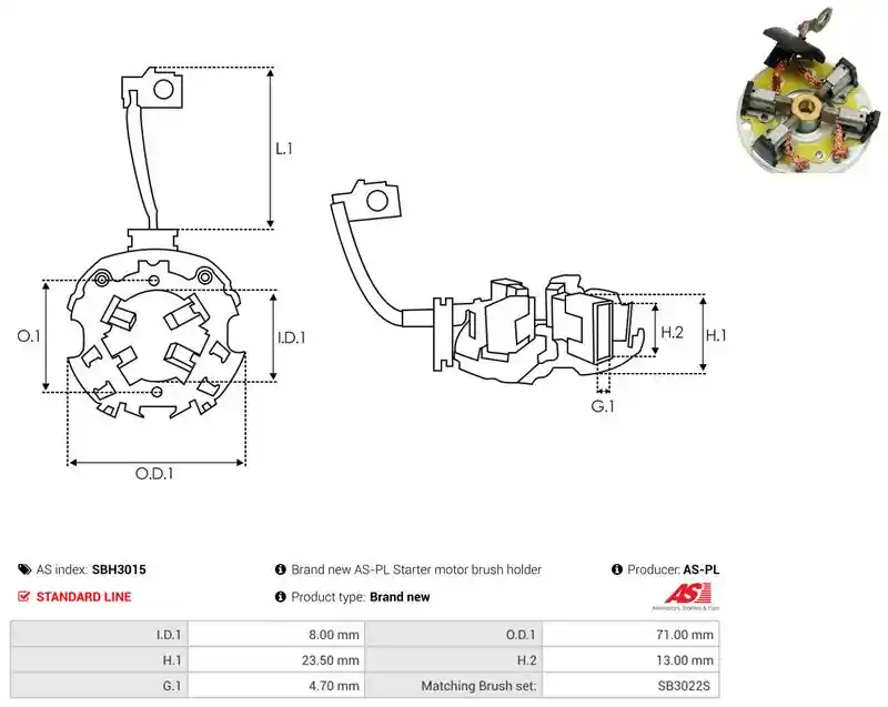 AS-PL SBH3015