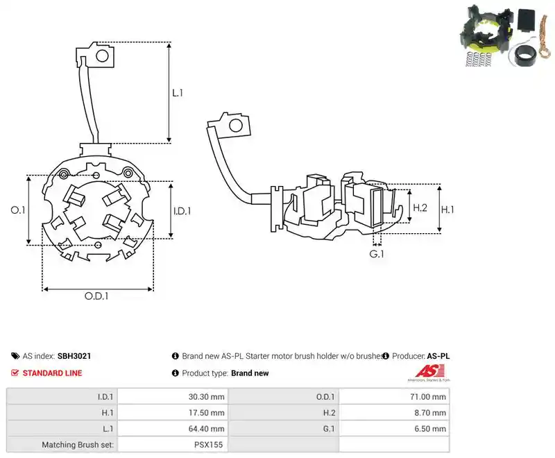 AS-PL SBH3021