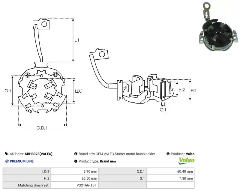 AS-PL SBH3028(VALEO)