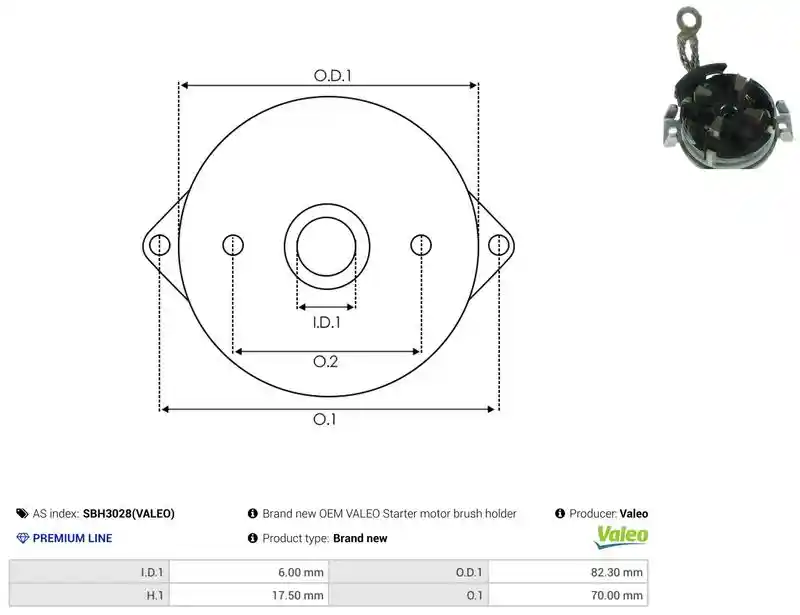 AS-PL SBH3028(VALEO)