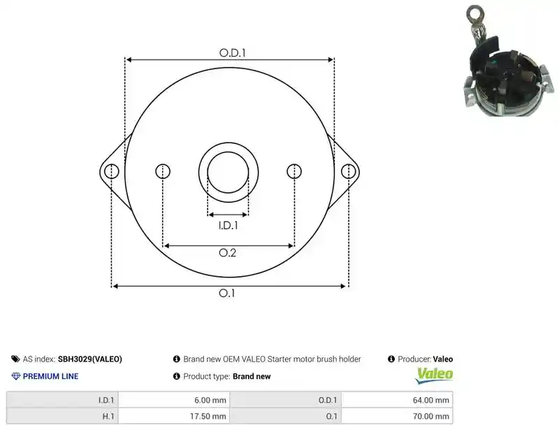 AS-PL SBH3029(VALEO)