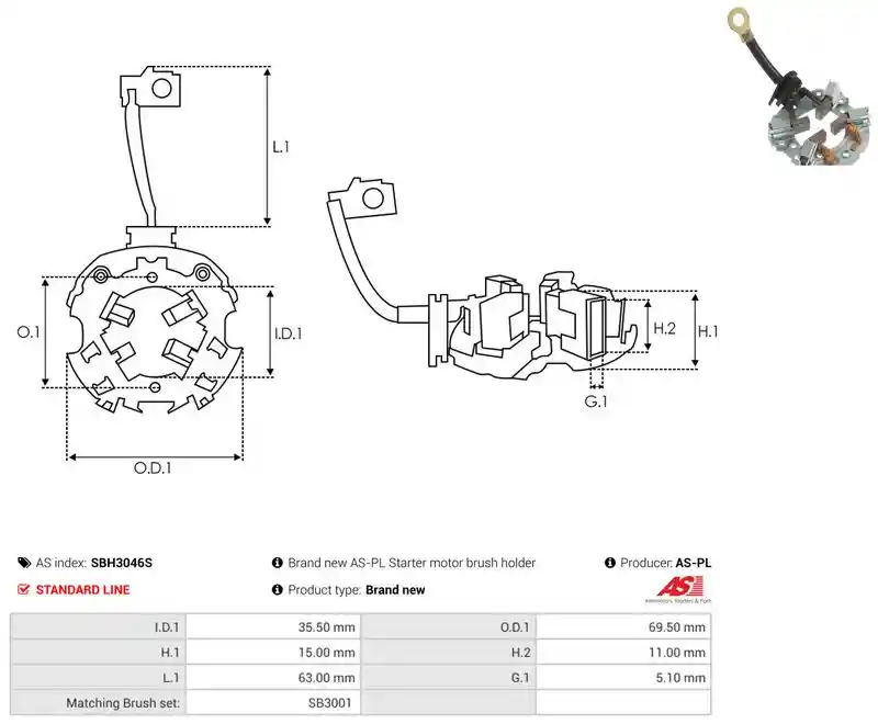 AS-PL SBH3046S