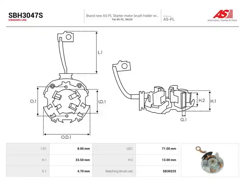 AS-PL SBH3047S