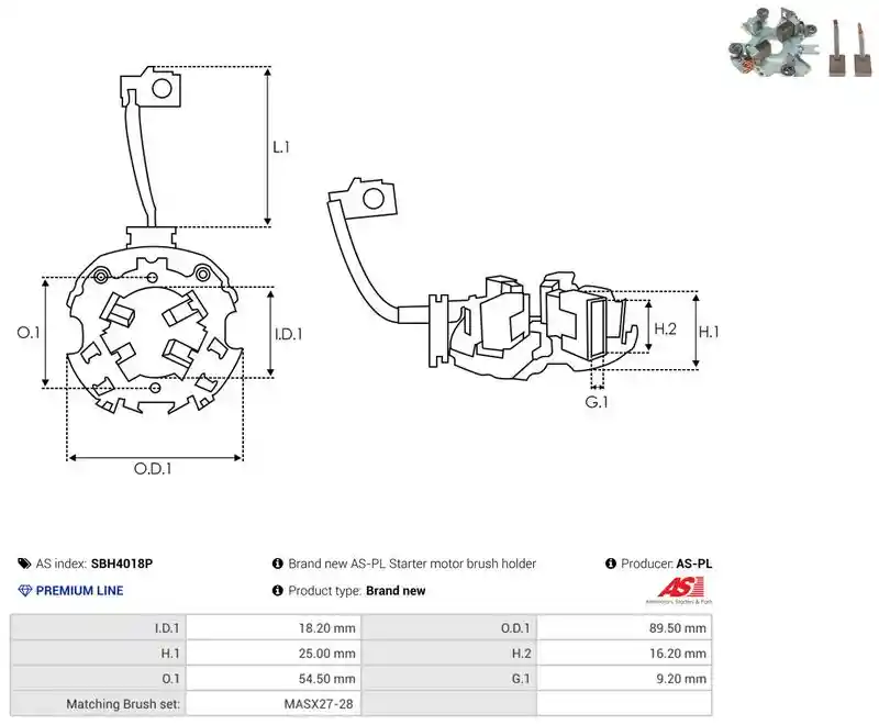 AS-PL SBH4018P