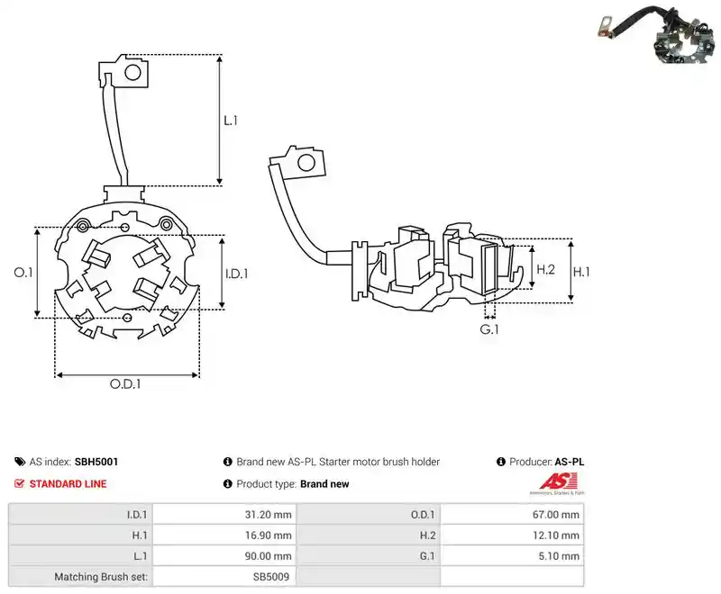 AS-PL SBH5001