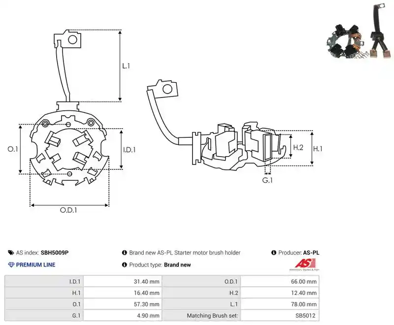 AS-PL SBH5009P