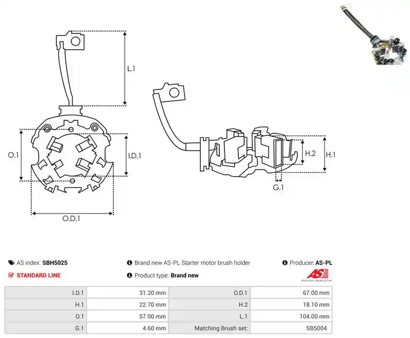 AS-PL SBH5025