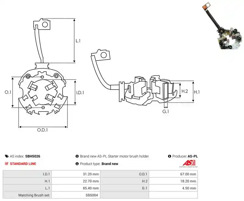 AS-PL SBH5026
