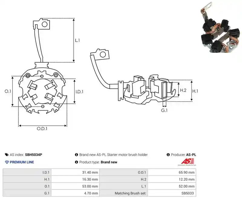 AS-PL SBH5034P