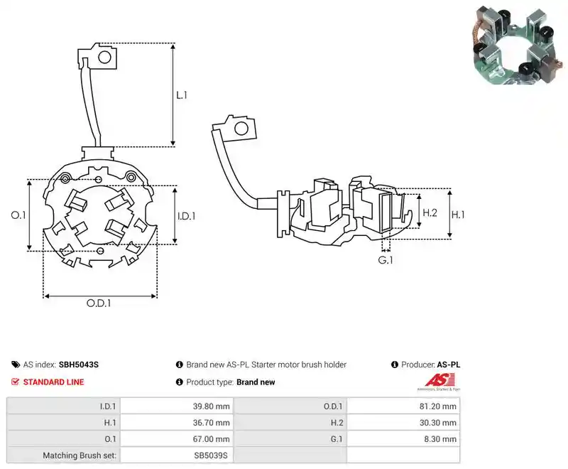 AS-PL SBH5043S