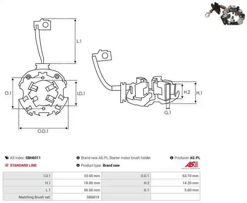 AS-PL SBH6011