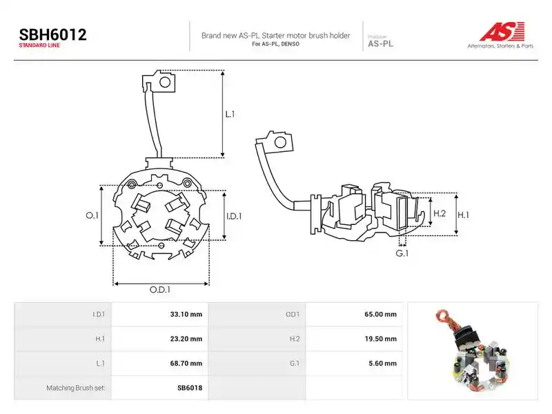 AS-PL SBH6012
