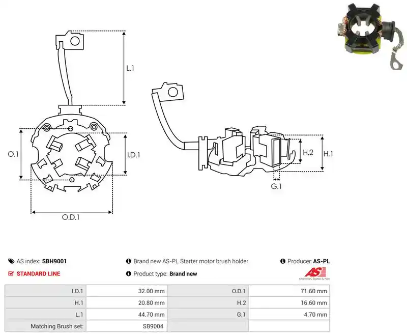 AS-PL SBH9001