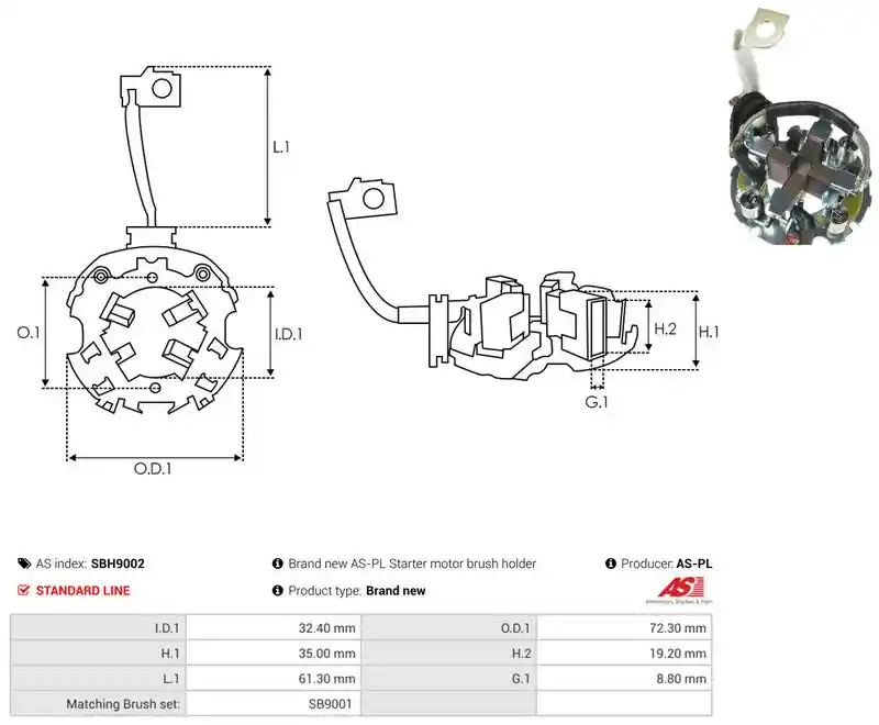 AS-PL SBH9002
