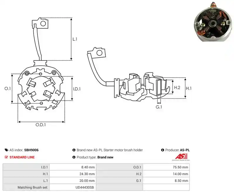 AS-PL SBH9006