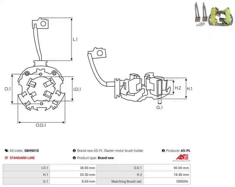AS-PL SBH9010