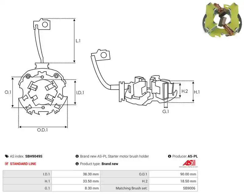 AS-PL SBH9049S