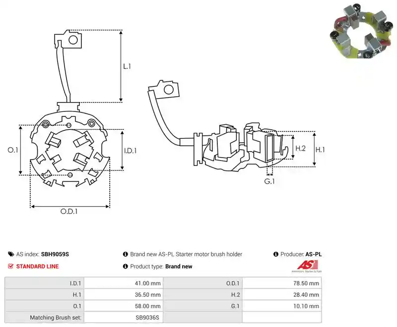 AS-PL SBH9059S
