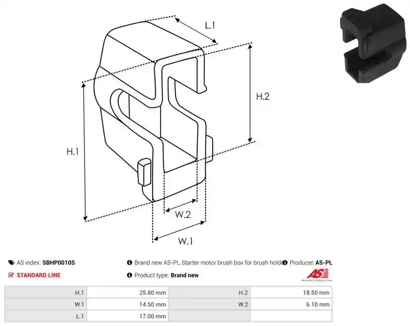 AS-PL SBHP0010S