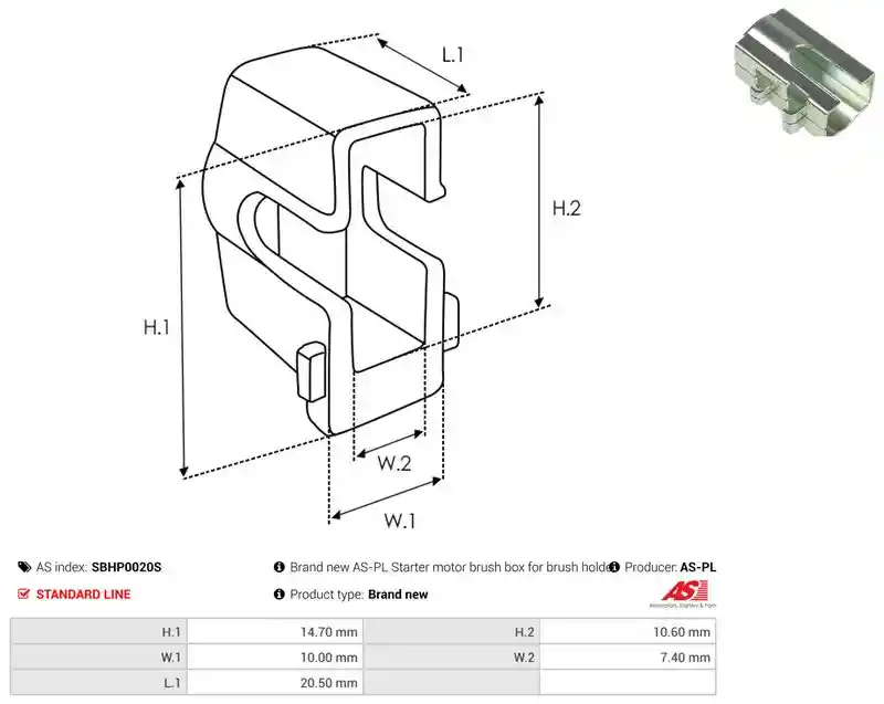 AS-PL SBHP0020S