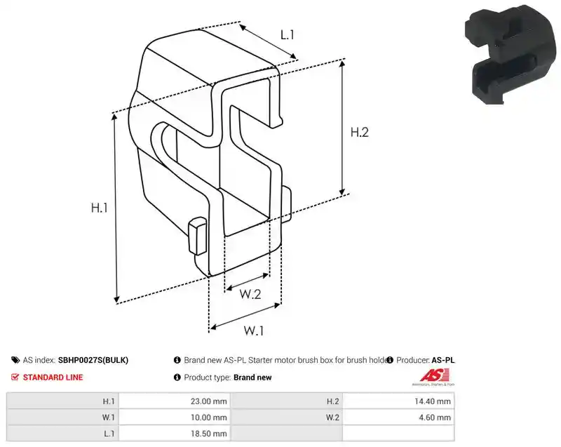 AS-PL SBHP0027S(BULK)