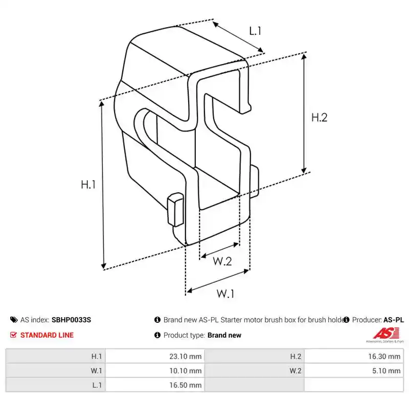 AS-PL SBHP0033S