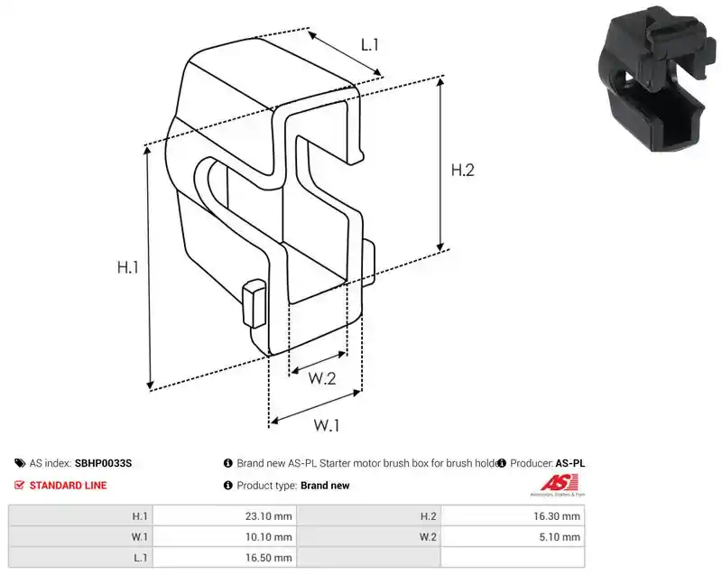 AS-PL SBHP0033S