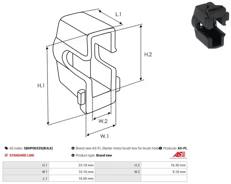AS-PL SBHP0033S(BULK)