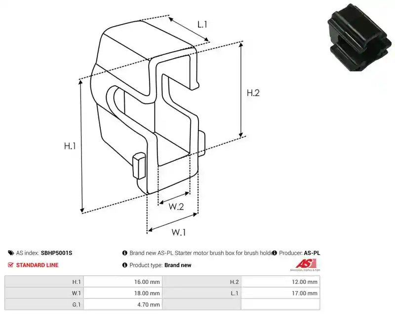 AS-PL SBHP5001S