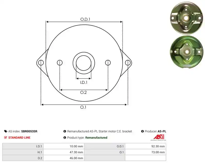 AS-PL SBR0053SR