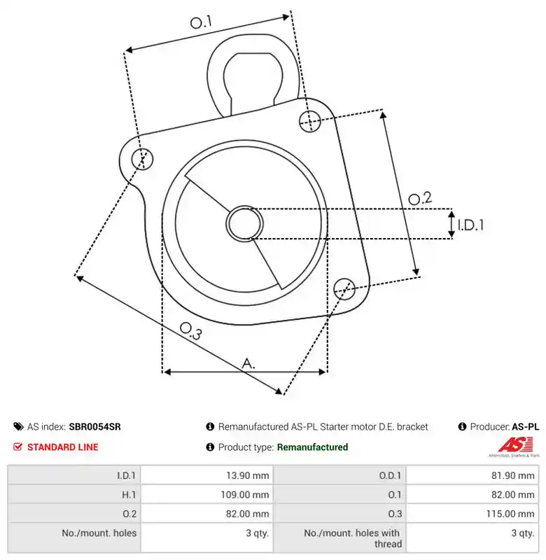 AS-PL SBR0054SR